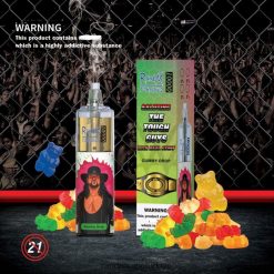 8VZRZR106 RandM Tornado 10000 hava akımı kontrolü vape cihazı 1 adet sakızlı damla - RandM Shop Vape