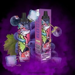 8VZRZR284 RandM Tornado 6000 hava akımı kontrolü vape pod cihazı 1 adet üzüm buzu - RandM Tornado Fiyat